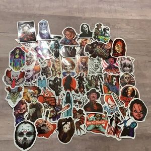 Horror Movie Stickers 50PCS Waterproof Vinyl Stickers